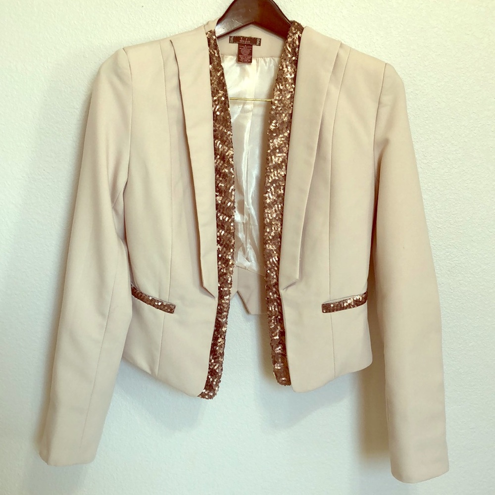dm bm | Women’s Blazer With Sequin S